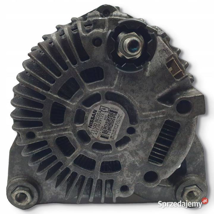 ALTERNATOR Nissan Qashqai 16 16v 23100BC00A Układ elektryczny silnika Chełm