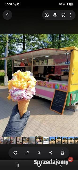 Przyczepa gastronomiczna 2 w 1