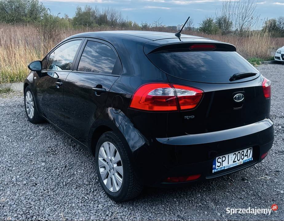 Kia Rio 14 benzyna super stan czarny