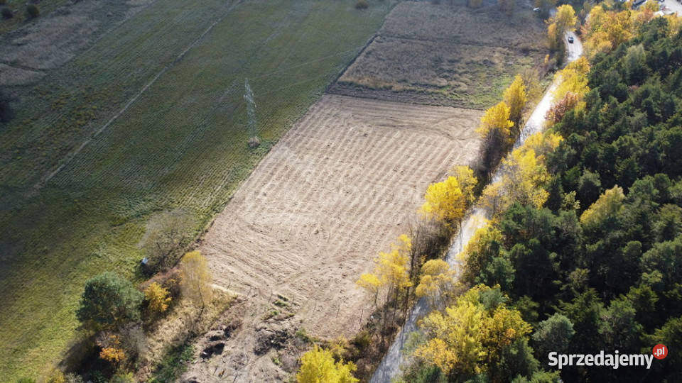 Kielce Klecka działka 1043 m2 asfalt