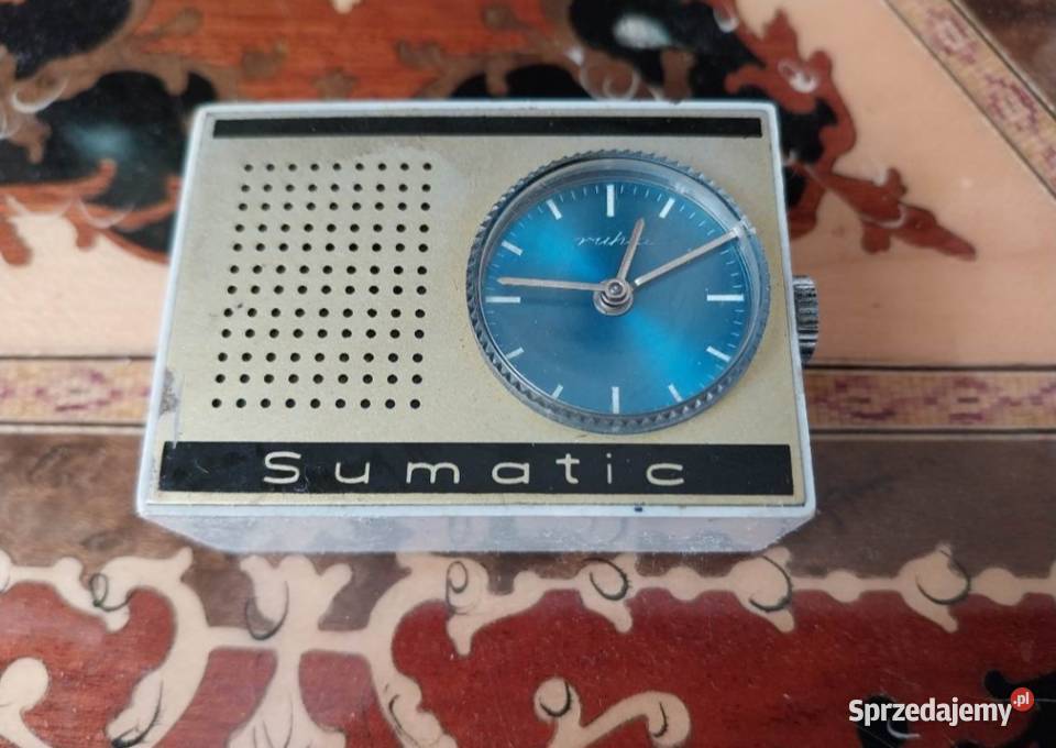 Zegar Ruhla Sumatic mechaniczny Wrocław