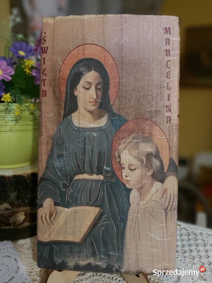 Ikony na desce transfer na desce Dekoracje i ozdoby Dobrzechów sprzedam