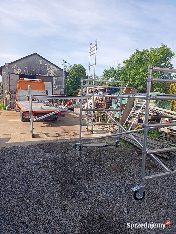 rusztowanie aluminiowe na kólkach Brzesko