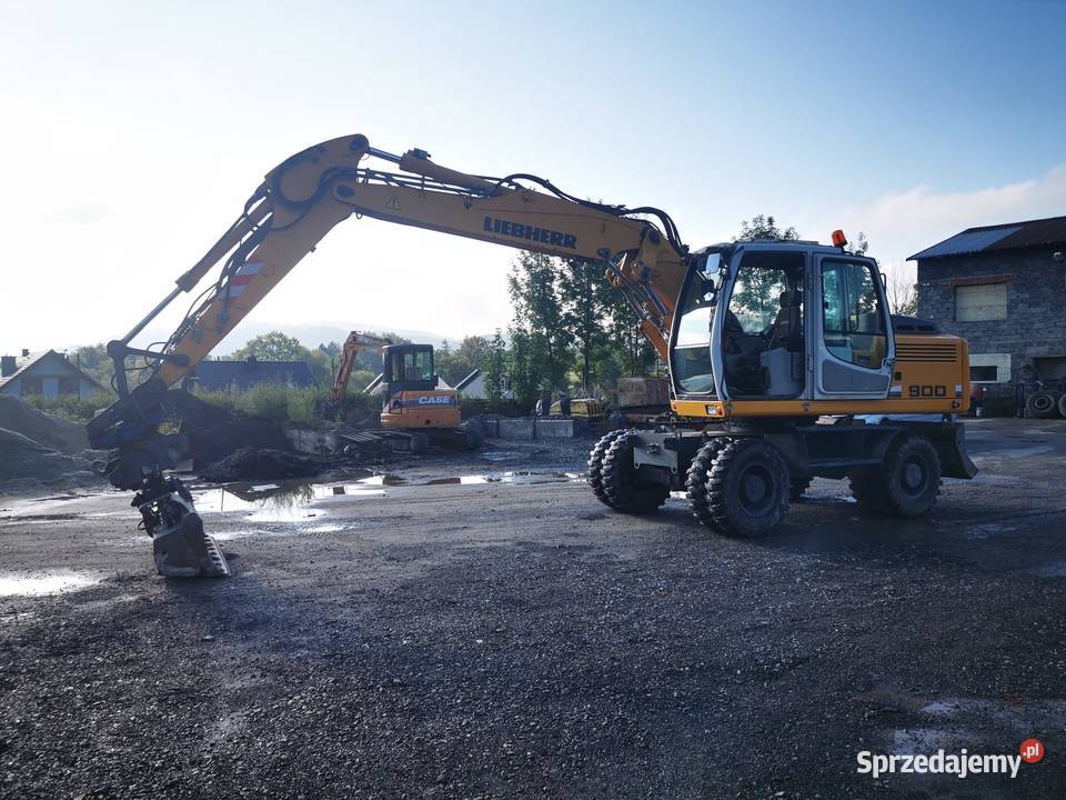 Koparka liebherr 900 rototilt Cieszyn