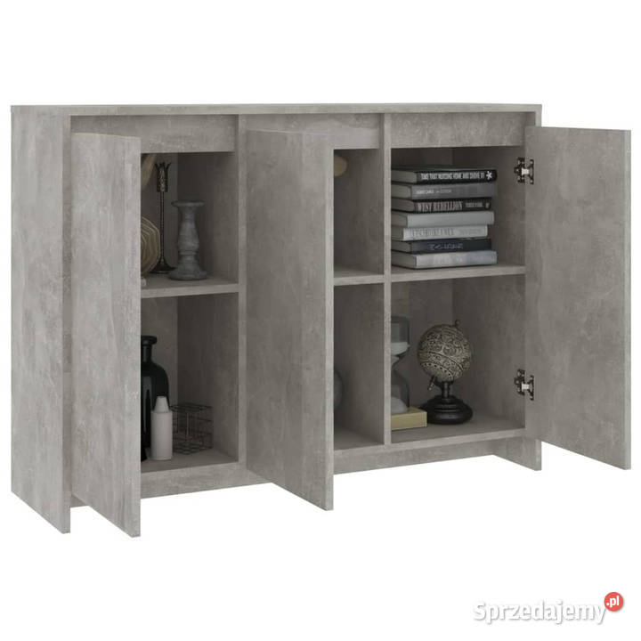 Szafka szarość betonu 102x33x75 materiał Warszawa sprzedam