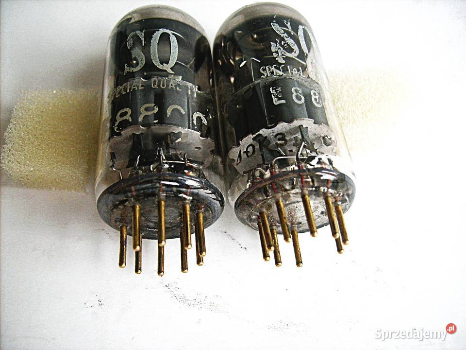 E88CC PHILIPS SQ GOLD PIN dobrana PARA z lat Porąbka