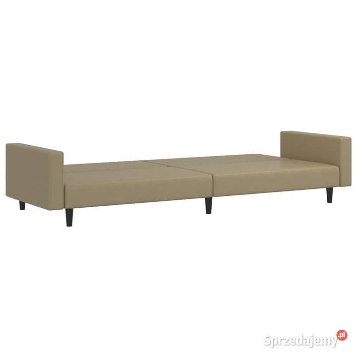 2osobowa sofa cappuccino sztuczna skóra WM375954 Warszawa