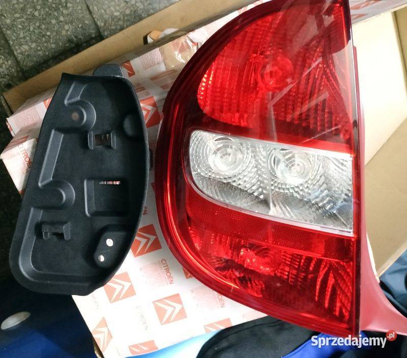 6350N8 lampa tylna lewa Citroen C5 ORYGINAŁ Oświetlenie śląskie Tychy