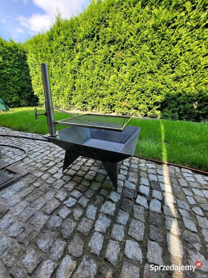 Palenisko Grill 2w1 solidny 3mm ruszt regulowany