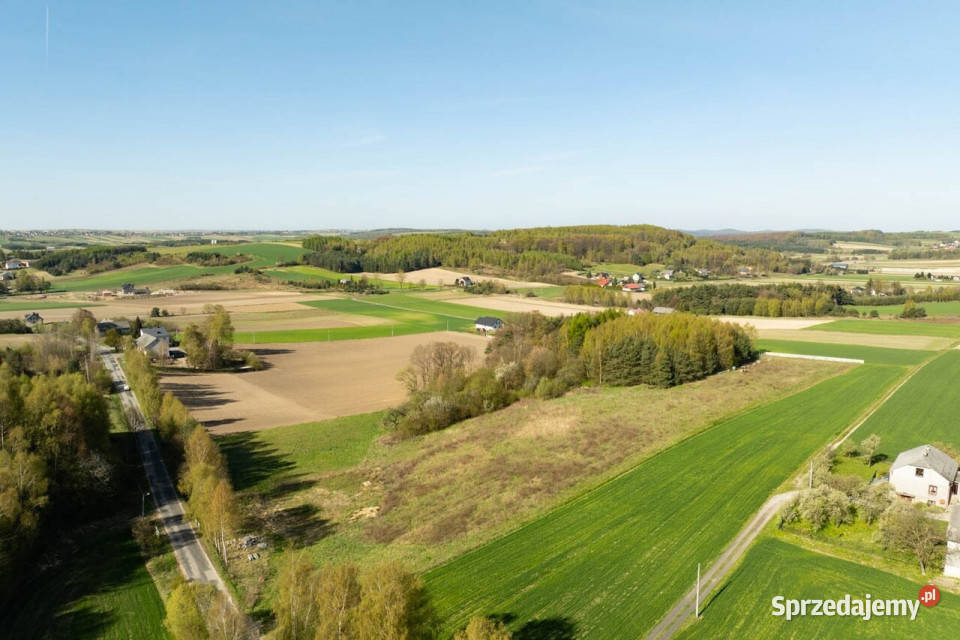 Działka budowlano rolna Sucha Gmina Trzyciąż Sprzedaż małopolskie sprzedam