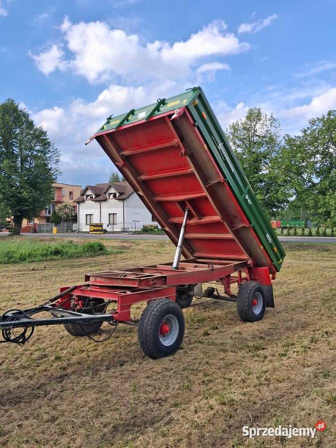 Przyczepa wywrotka d47 łódzkie Rzgów