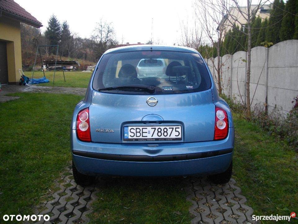 Nissan Micra K12 2006r LIFT nieuszkodzony Będzin