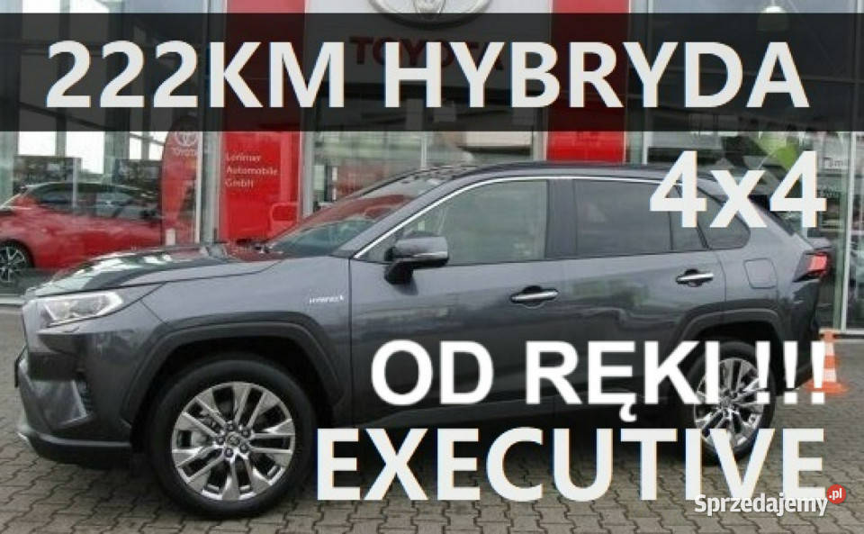 Toyota RAV4 Executive 4X4 222 Hybryda Systemy isofix sprzedam