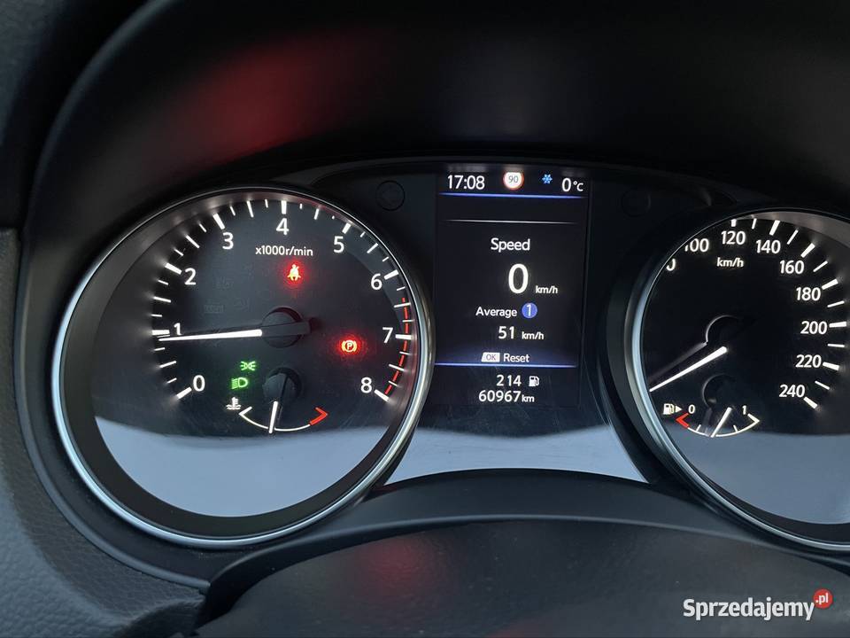 Nissan Qashqai 13 DIGT 140 nConnecta 2020 czujnik deszczu Wojcieszyce