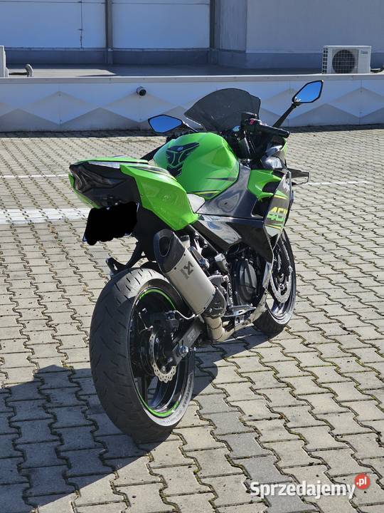 Kawasaki Ninja 400 carbon akrapovic perfekcyjny Bełchatów