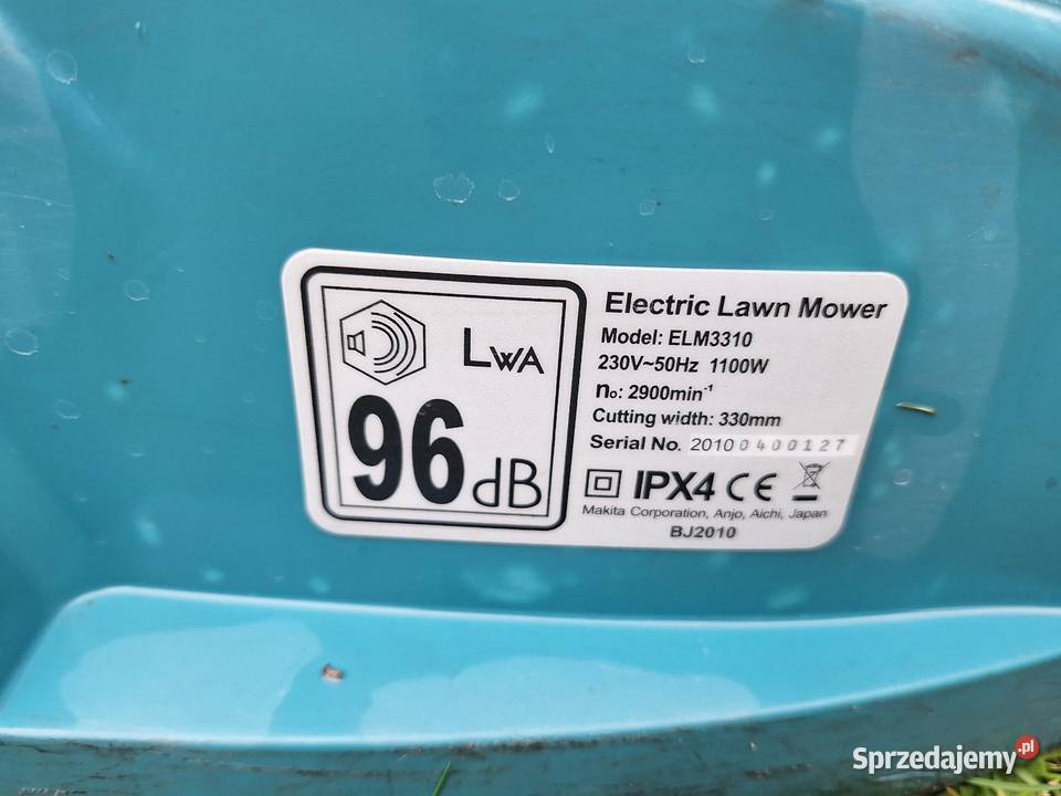 Kosiarka elektryczna Makita ELM3310 Nisko