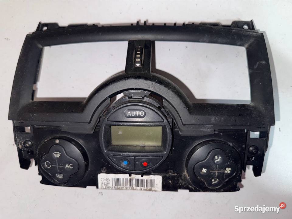 PANEL STEROWANIA NAWIEWEM KLIMA RAMKA KRATEK Części samochodowe Ostrów Wielkopolski