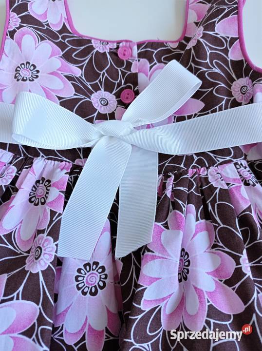 Sukienka kwiaty okazje imprezy okolicznościowe Katowice