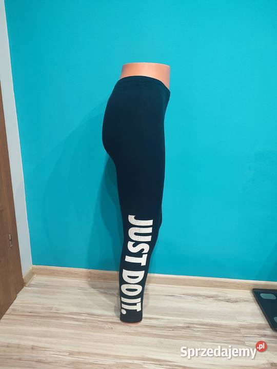 Legginsy bawełniane Nike rozmiar XS czarny Tarnów