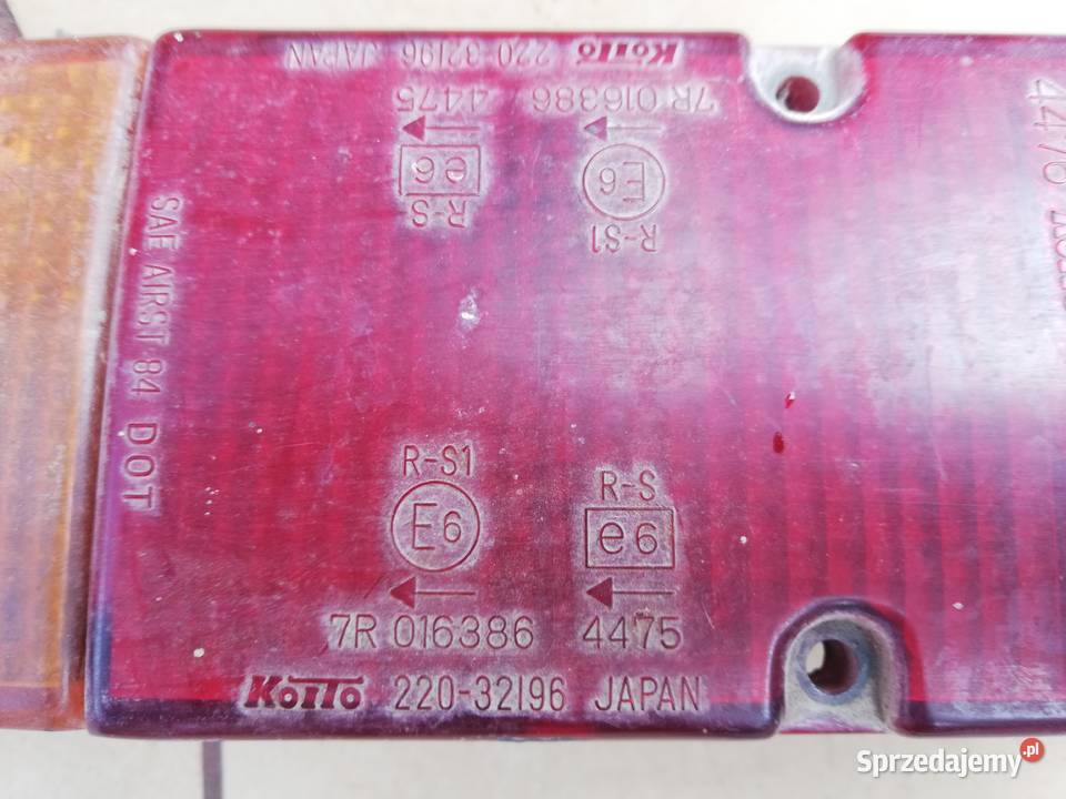 Suzuki Samurai lampa tył kierunkowskaz przód Sieciechów