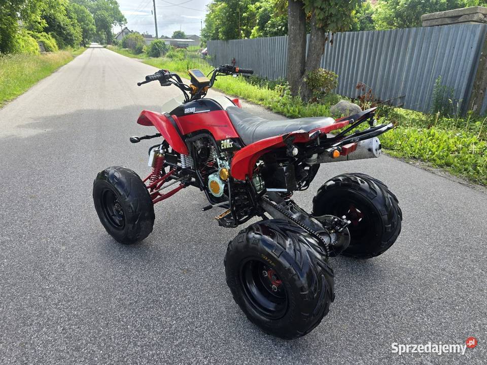 Quad Bashan 200250cc Duża Rama ciecz koła 10 Kruszwica