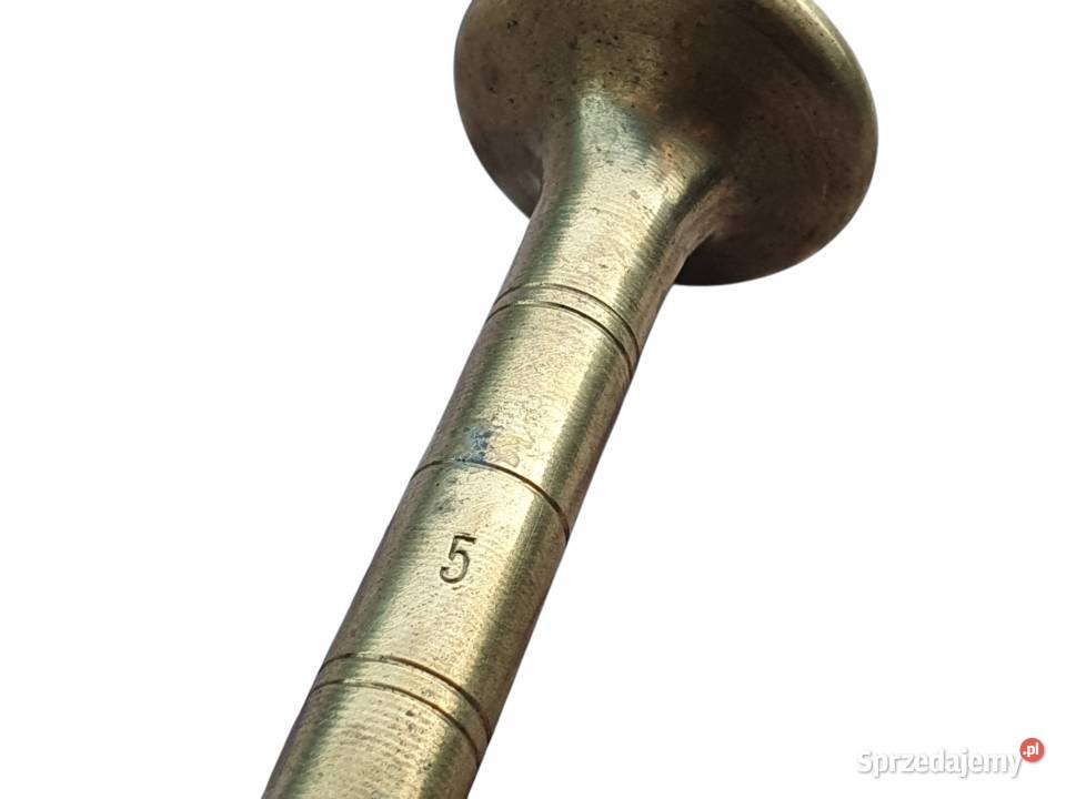 Stary mosiężny moździerz kuchenny sygnowany lata Cieszyn sprzedam