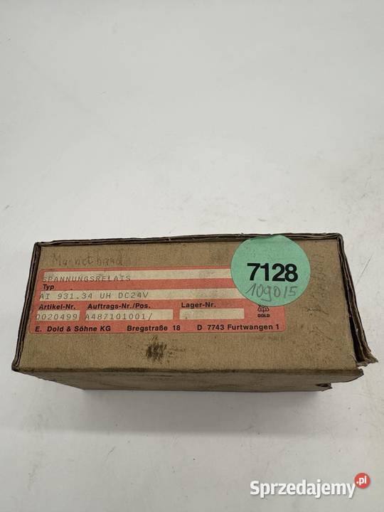 EDold Shne AI 931034 UH Current Relay Warszawa