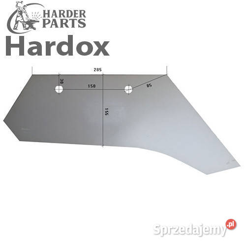 Lemiesz 300ha HARDOX 400512P części do pługa Części zamienne Suwałki