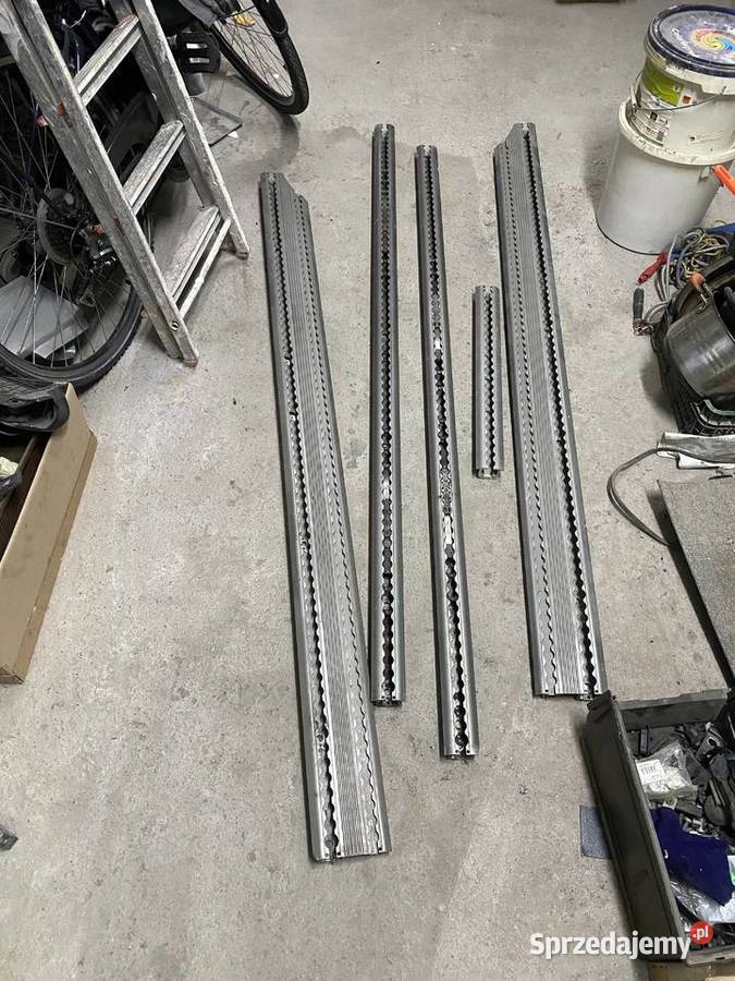 Szyny do foteli i stolika 4 zamki Mercedes Viano pomorskie Czarlin