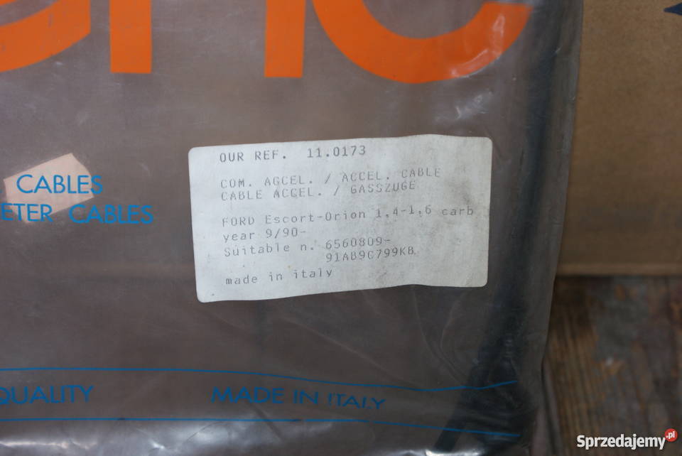 LINKA GAZU FORD Escort 14 0990 Escort 16 0990 Białobrzegi