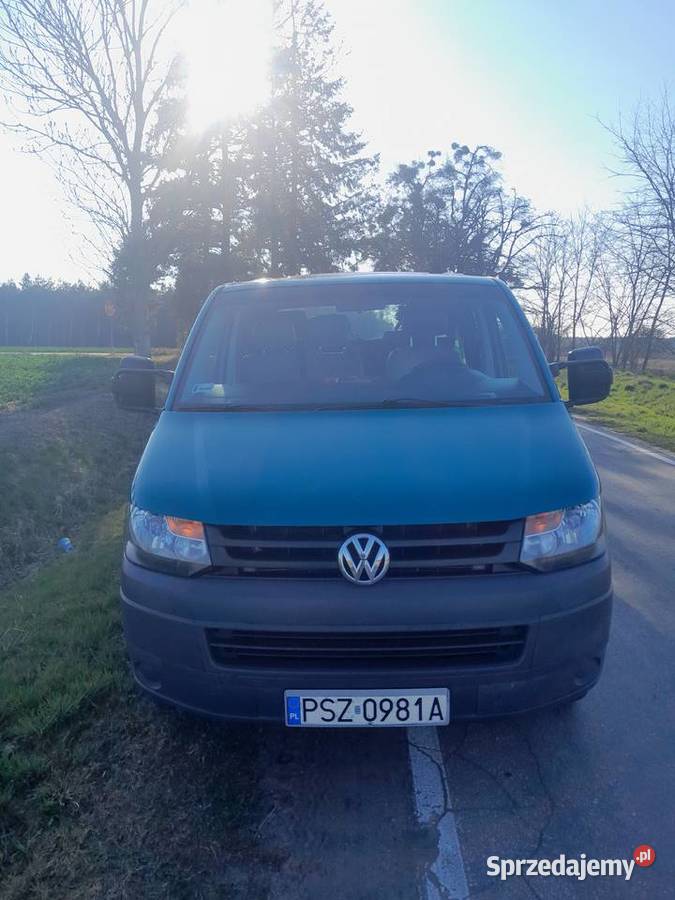 Sprzedam vw t5 doka 2011 salon Polska diesel wielkopolskie Wronki sprzedam