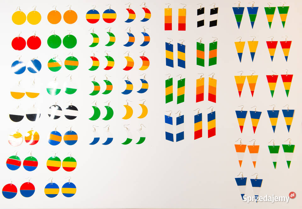 Kolczyki letnie wakacyjne plażowe małopolskie Skawina