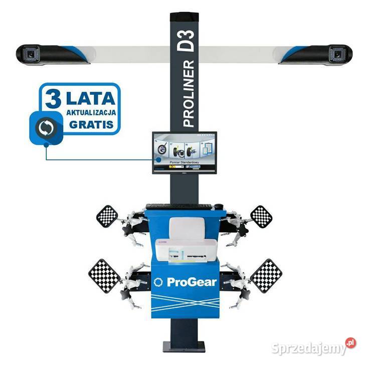 Geometria kół 3D ProGear PROLINER D3 Gorzów Wielkopolski sprzedam