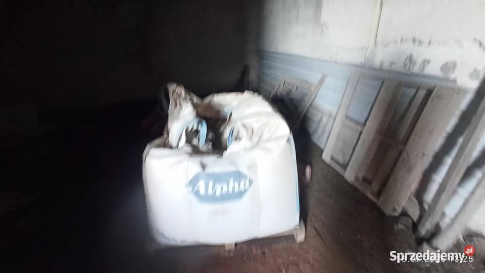 worki big bag kompletne z uszami stan beż dziur Kłodawa sprzedam