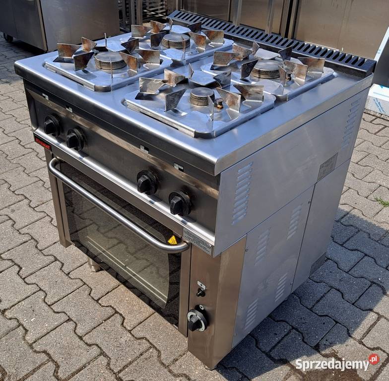 KUCHNIA GAZ 4 PALNIKOWA Z PIEKARNIKIEM KROMET Nowe Skalmierzyce