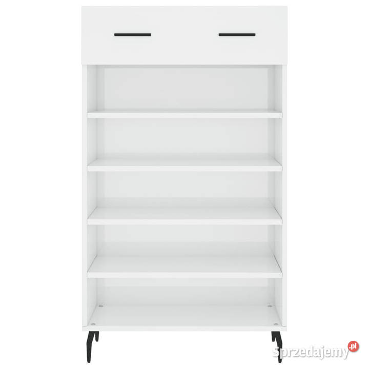 Szafka na buty wysoki połysk biała 60x35x105 Warszawa