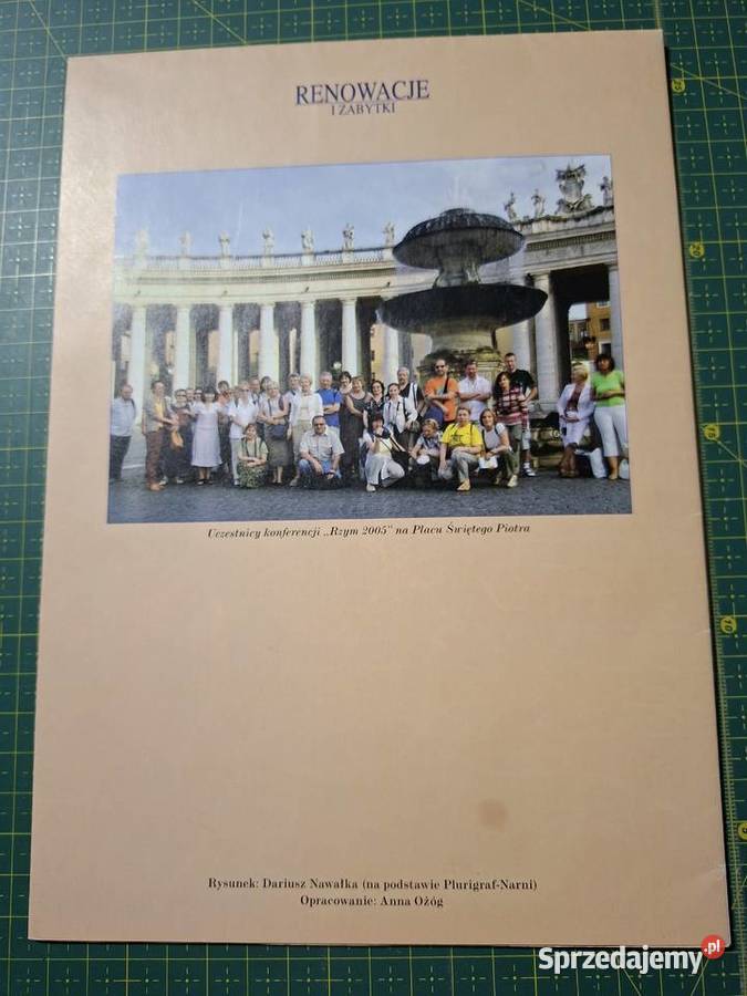 Rzym miasto kościołów mapa miasta Kraków