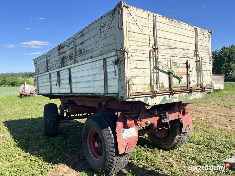 Przyczepa wywrotka 14 t nieuszkodzony Zamość