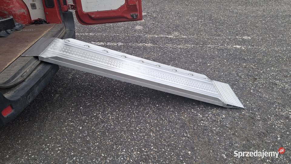 Rampa Aluminiowa 215 x 48 z rantami Najazd pod Proszowice