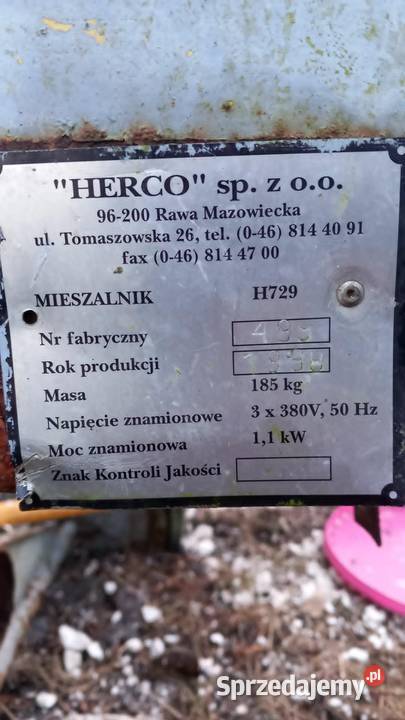 Sprzedam betoniarkę Poręba sprzedam