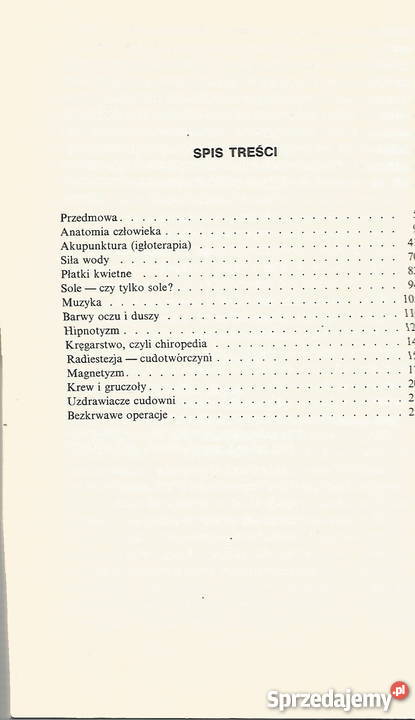 Cuda bez Cudu rzecz o dziwnych lekach Wacław świętokrzyskie Pacanów sprzedam