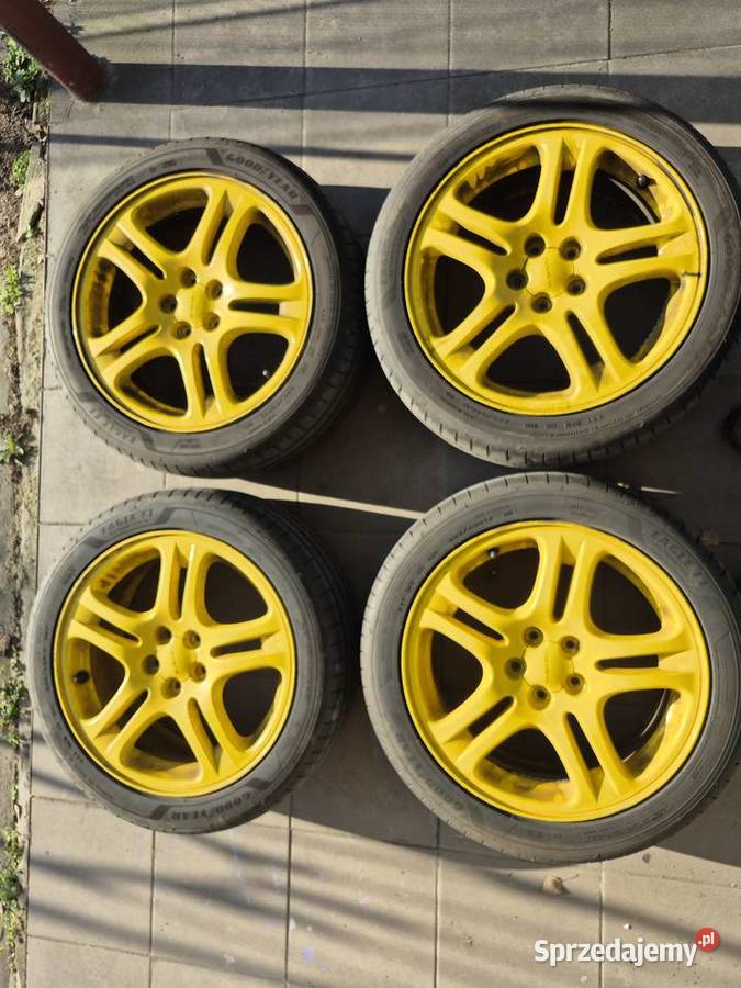 Felgi Subaru 17 z oponami letnimi Goodyear Eagle Samochodowe Międzyrzec Podlaski sprzedam