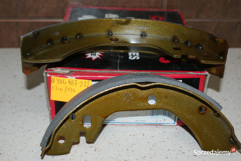 0 986 487 272 BOSCH SZCZĘKI HAMULC RENAULT 19