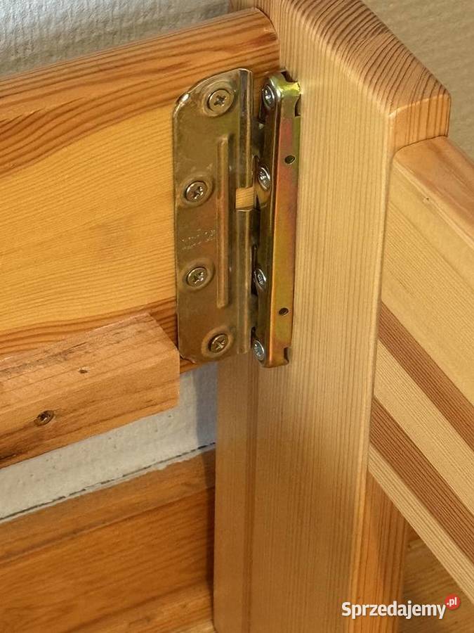 Łóżko drewniane 100x200 z szufladą Lublin