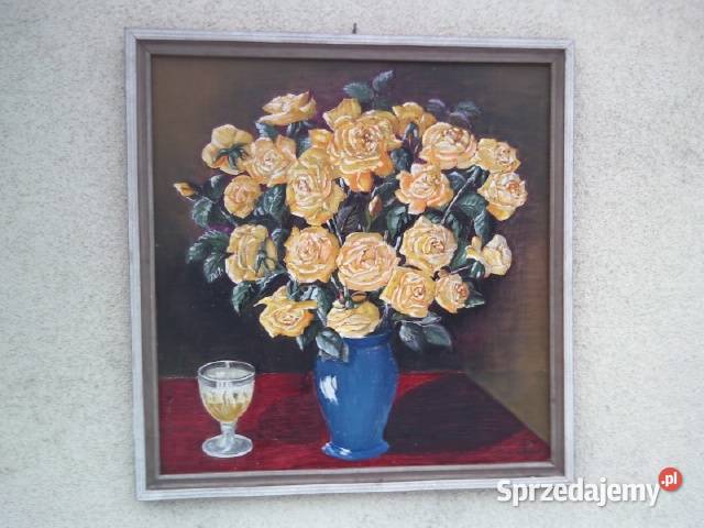 Kwiaty w wazonie sprzedam