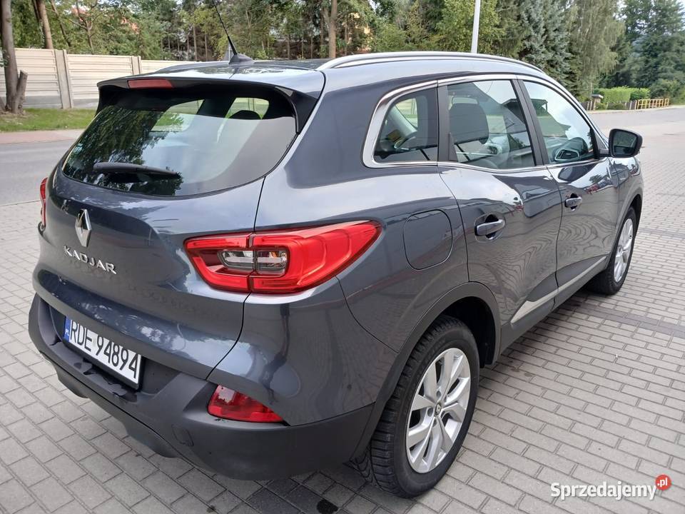 Renault Kadjar 13 benzyna 2018 kurtyny powietrzne Pilzno