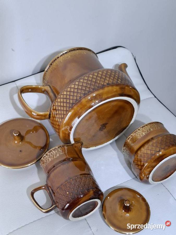 Zestaw kawowy vintage porcelit Tułowice dzbanek Kraków sprzedam