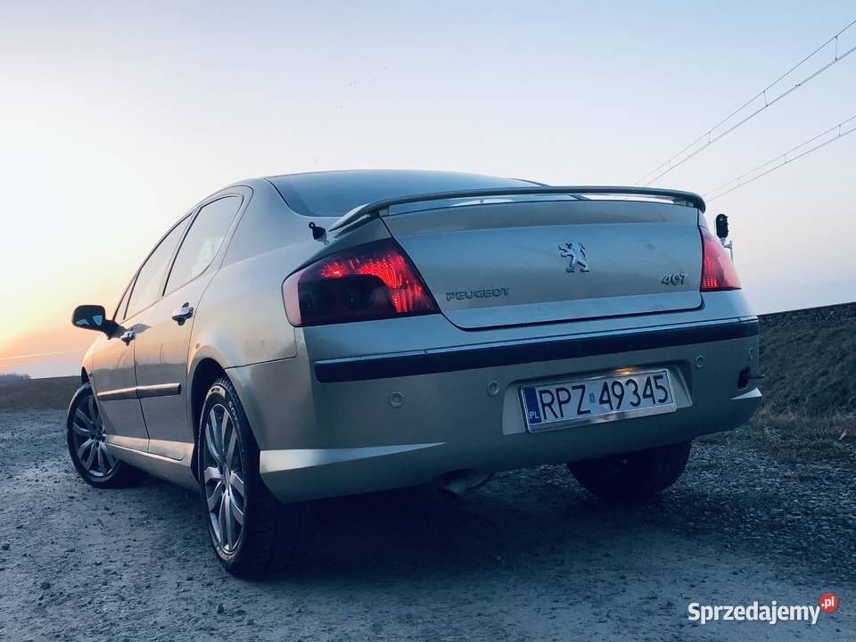 Peugeot 407 SV SPORT 22 16V 158 BENZYNA benzyna Przeworsk sprzedam