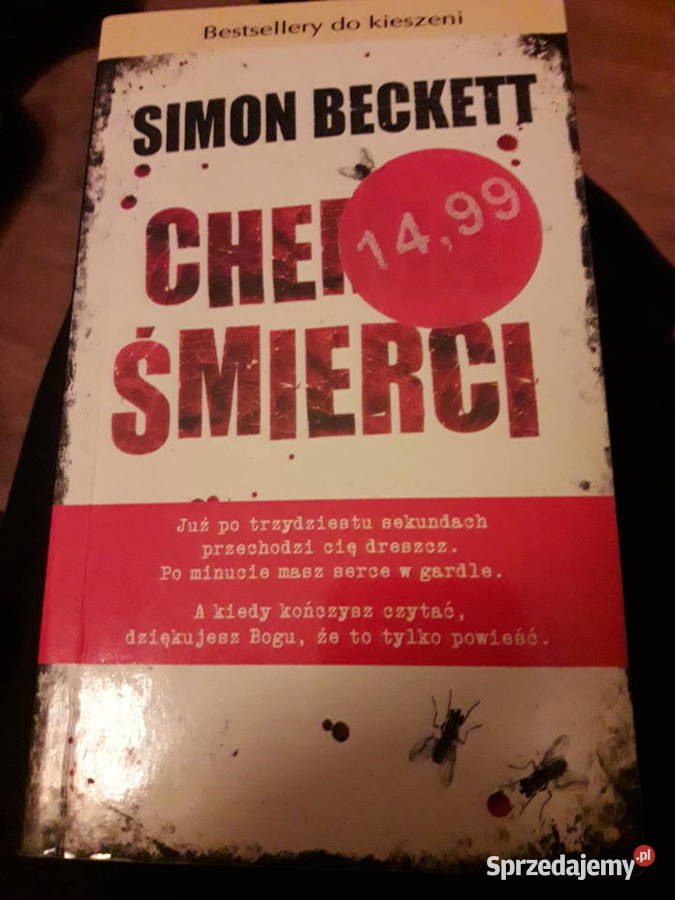 Zapisane w kościachChemia śmierci Simon Beckett mazowieckie Warszawa