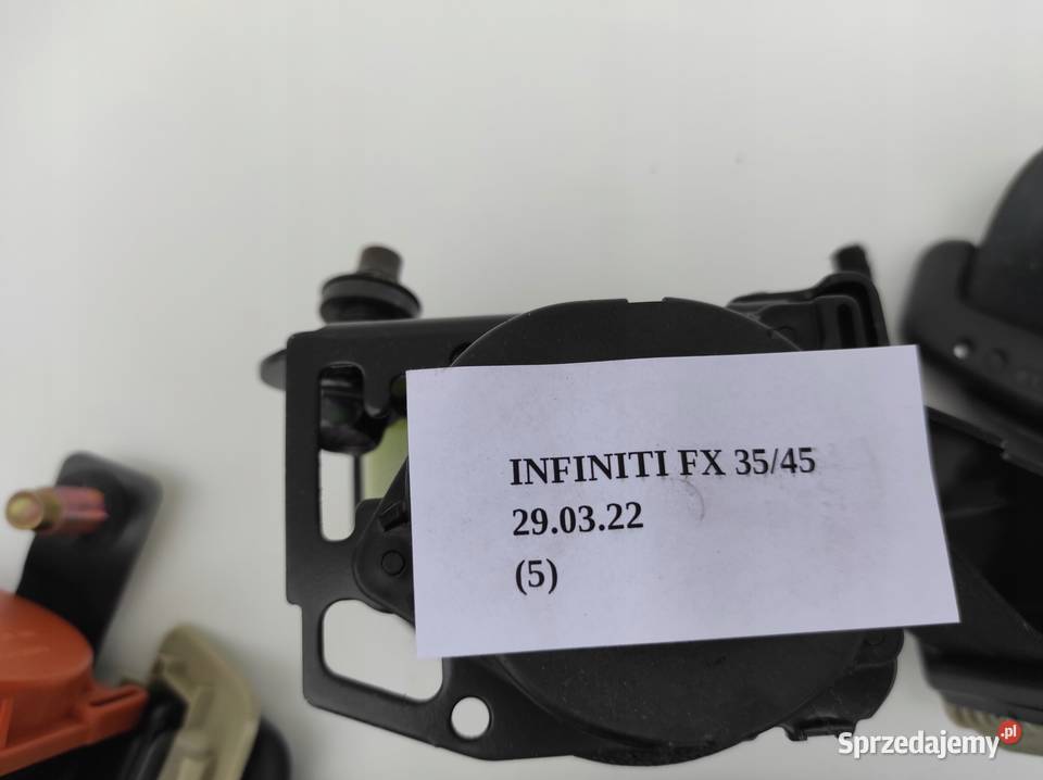 PAS BEZPIECZEŃSTWA TYŁ PL INFINITI FX35 FX45 Nowy Tomyśl